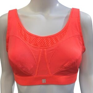 Sweaty Betty Orange Ultra Running Sports Bra Size 36C EUC